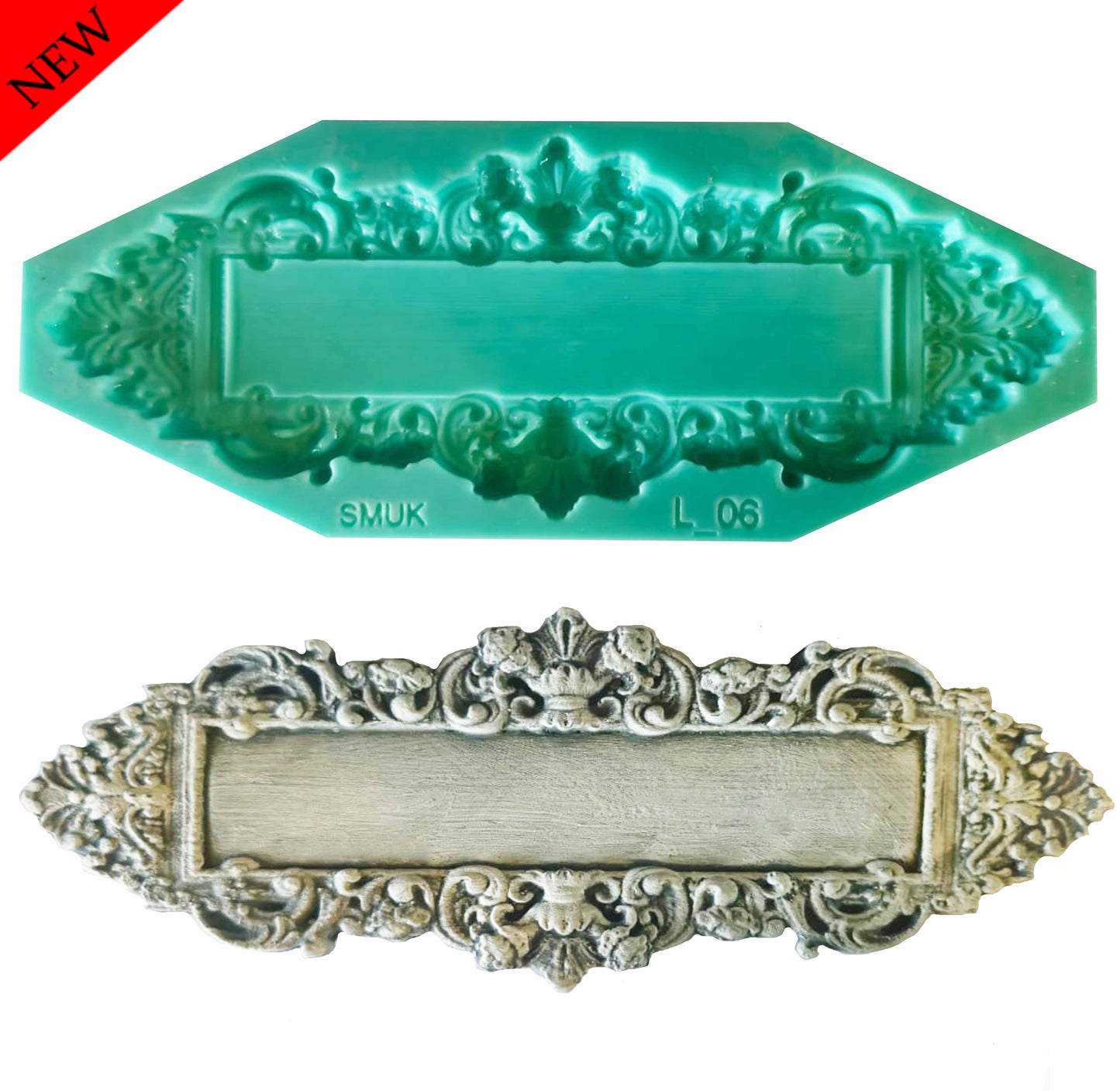 Label Mould Large - ( L_06 ) 21cm x 8cm
