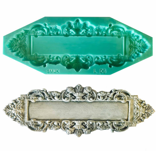 Label Mould Large - ( L_06 ) 21cm x 8cm