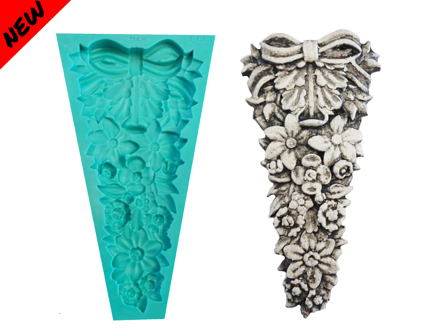 Flower Single Mould  Small - ( S_126 S ) 8cm x5cm