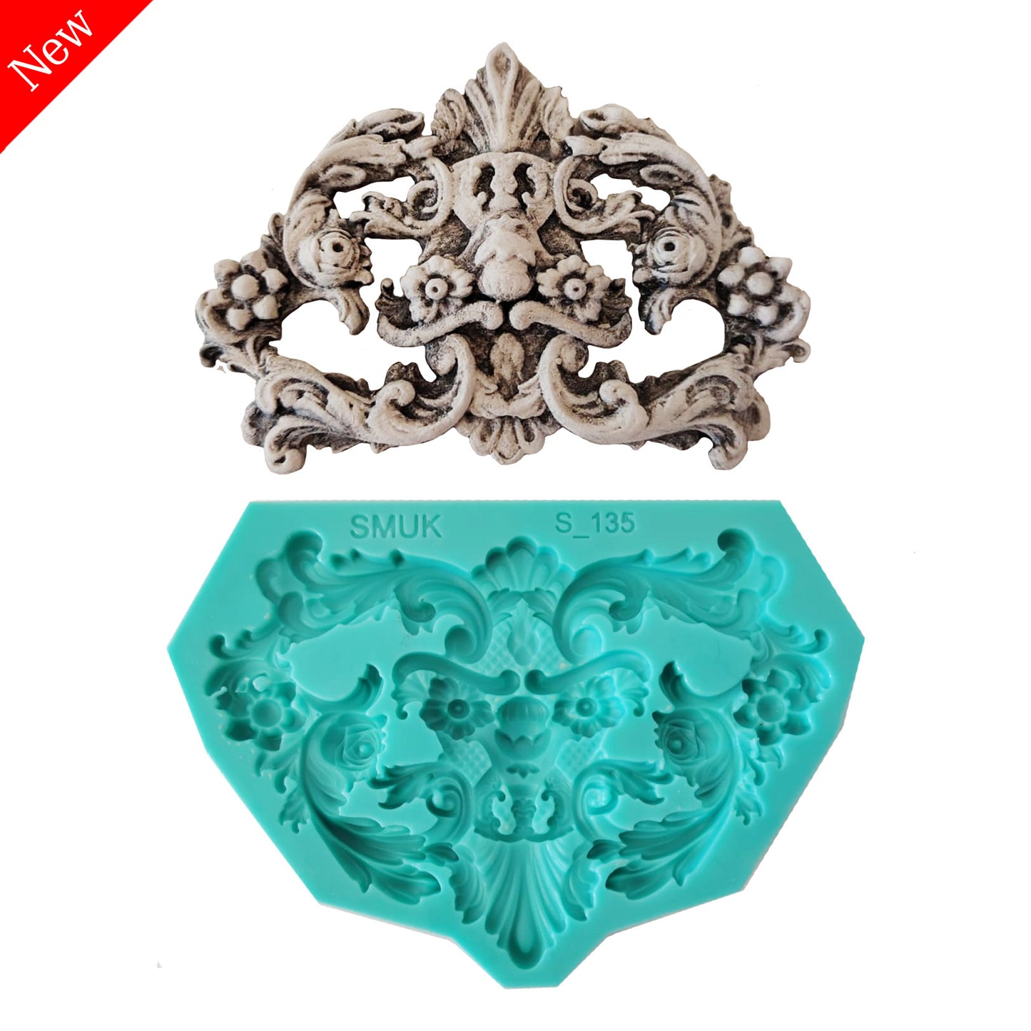 Decorative mould (S_135) 17 x 12.5 x 2cm