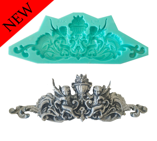 Angel Mould - ( S_146 ) 9cm x 8cm