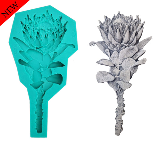 Protea mould - ( S_166 ) 10cm mx 20cm
