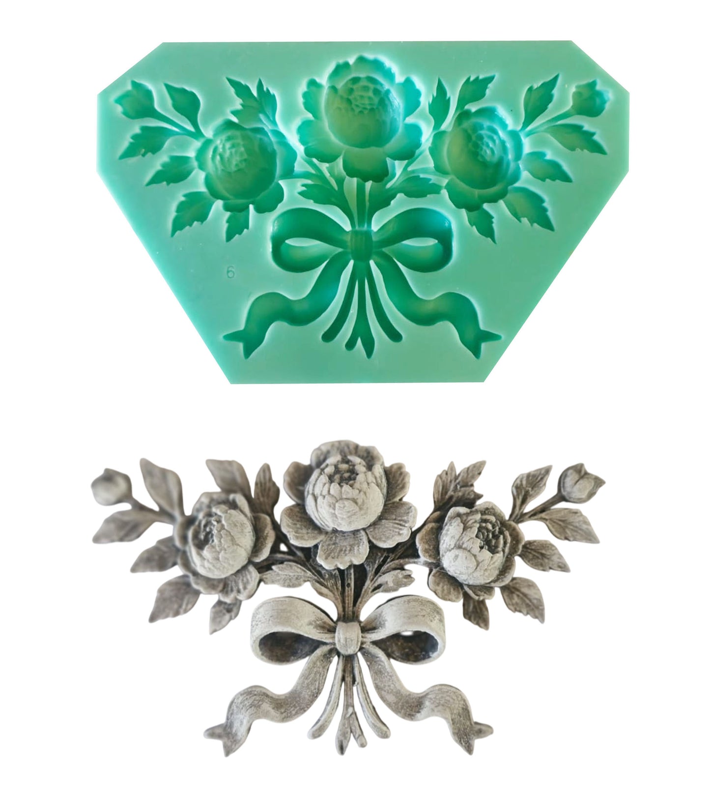 Rose Mould - ( S_196 ) 14cm x9cm