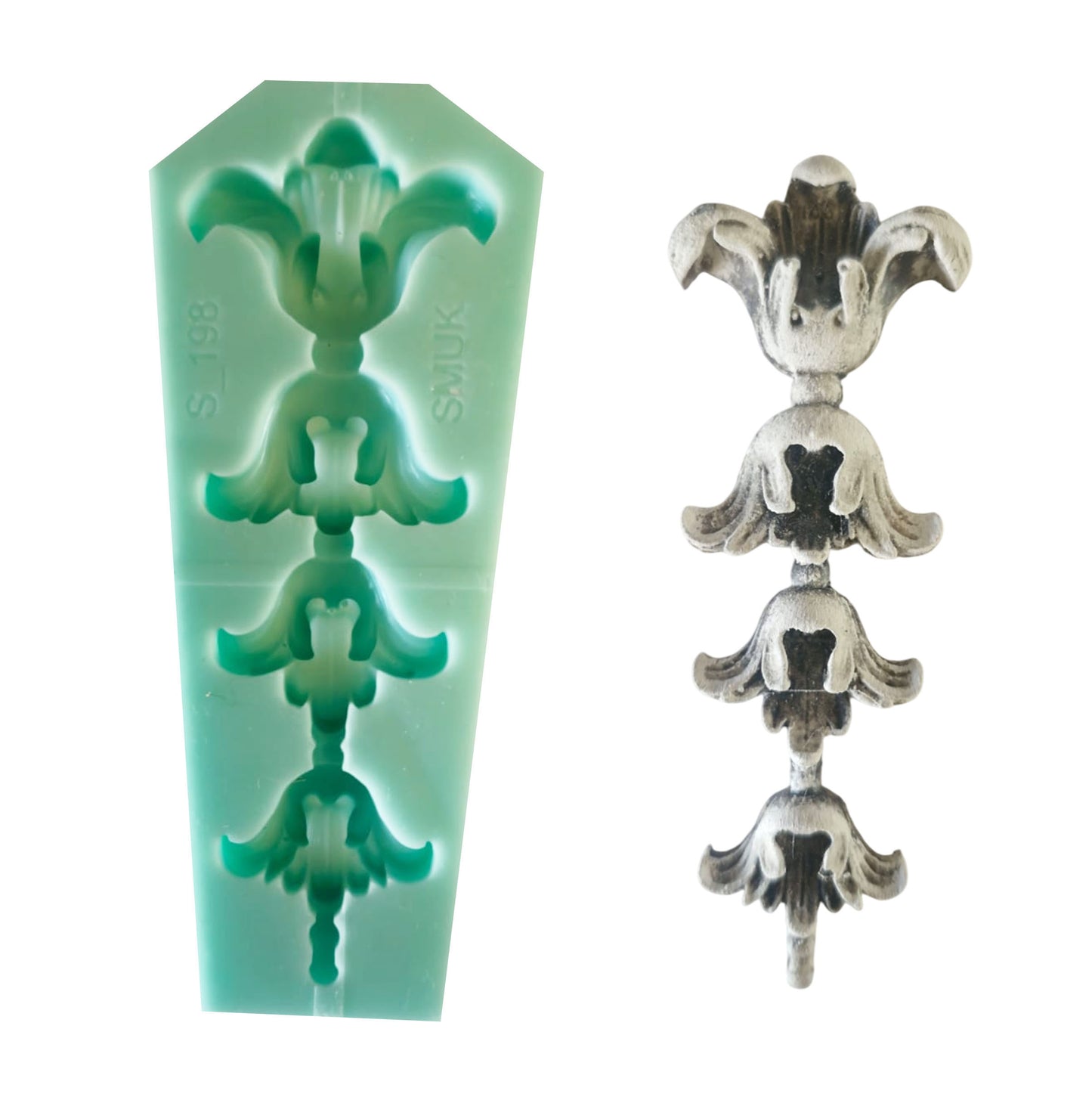 Single Mould - ( S_198 ) 10cm x 4cm