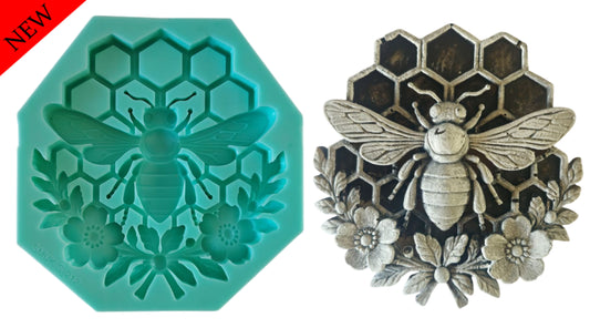 Bee Mould - ( S_212 ) 11cm x 11.5cm