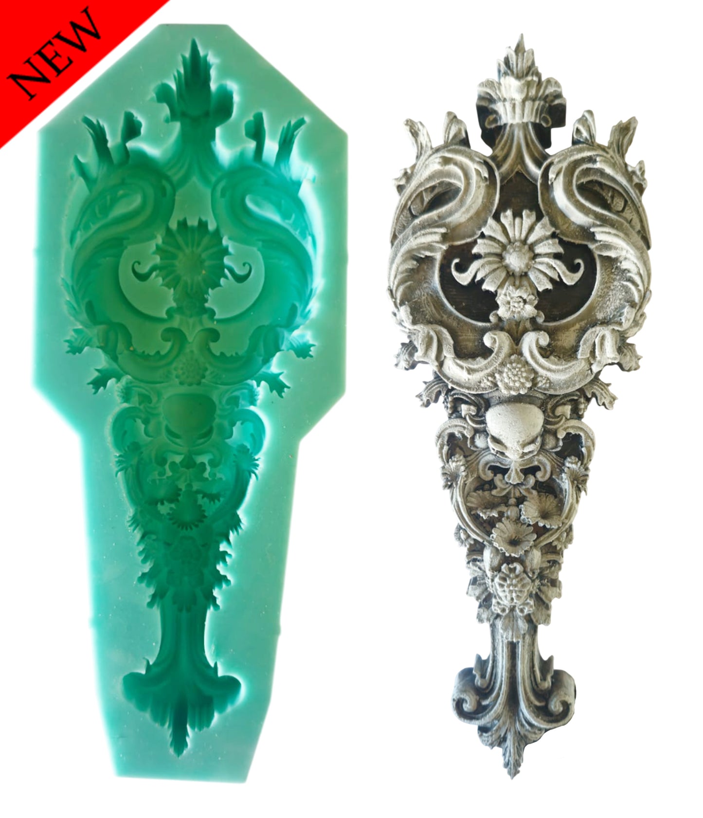 Deco Mould - ( S_216 ) 21cm x 10cm x 2.5cm