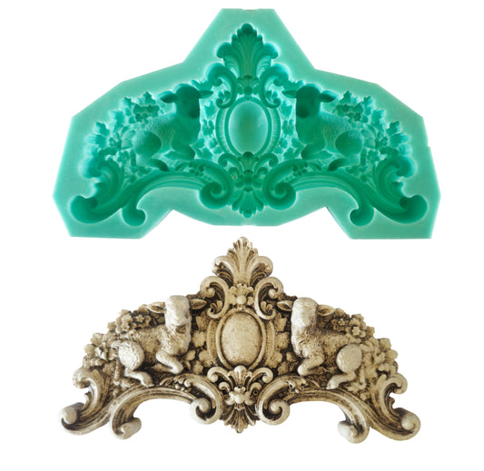 Lamb Mould - ( S_255 ) 18cm mx 11 cm x 3cm