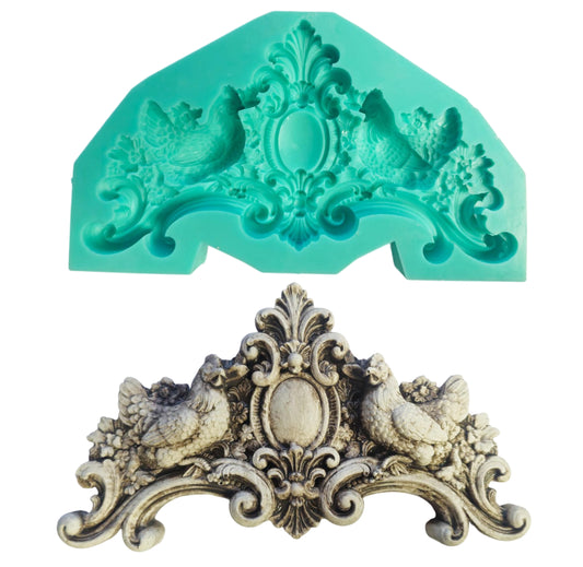 Chicken mould - ( S_256 ) 11x18cm x 2.5cm