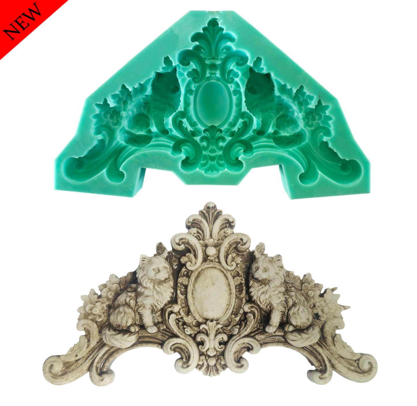 Kitten Mould - ( S_262 ) 11cm x 18cm x 2cm