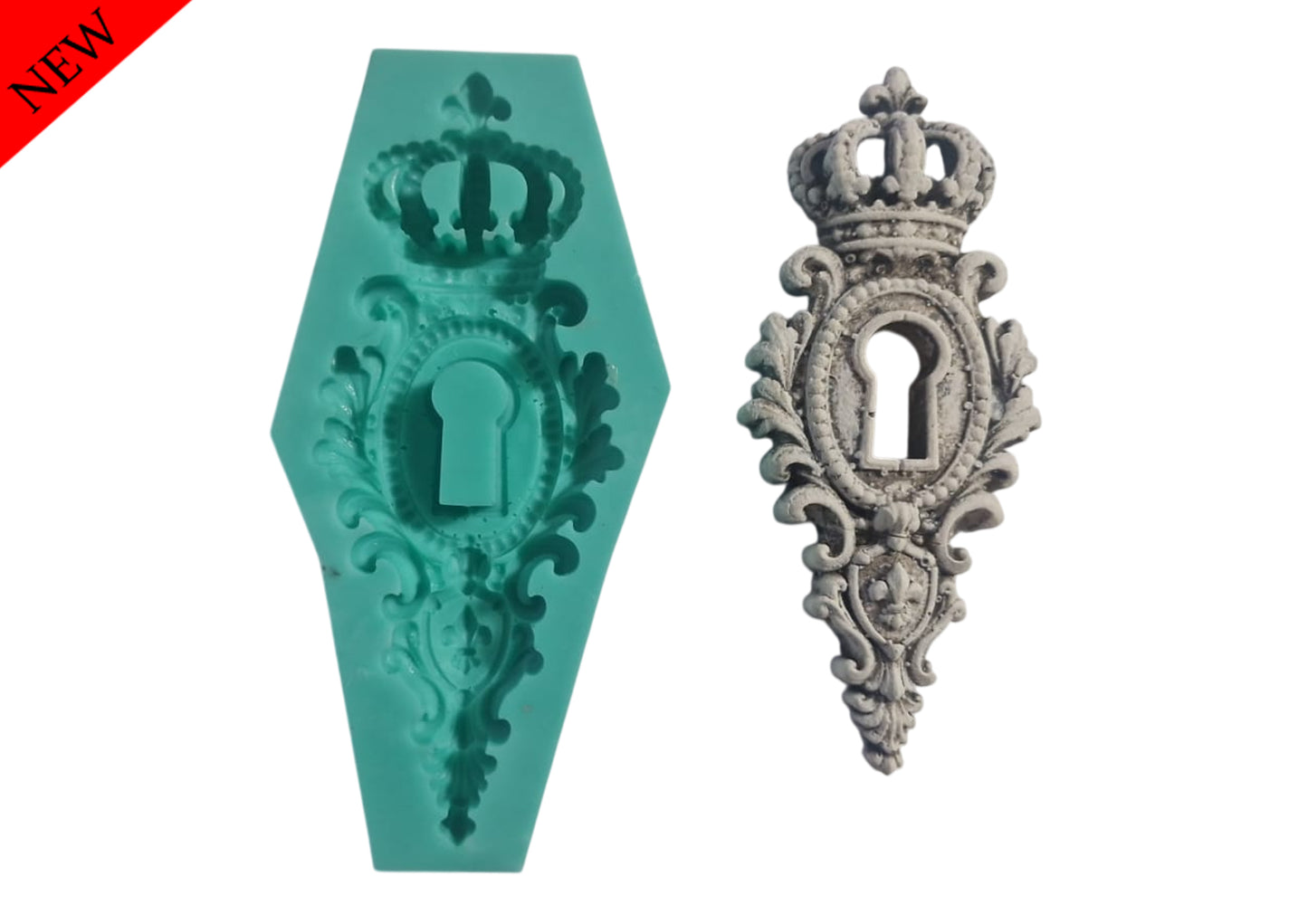 Key Mould Door Handle - ( S_298 ) 15cm x 7cm