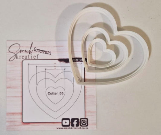 Cutter 5 - 13cm, 9cm, 5cm