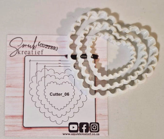 Cutter 6 - 13cm, 10cm, 7cm