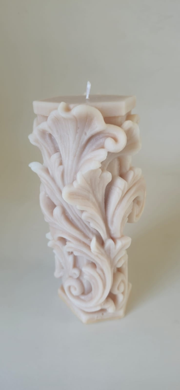 Candle 8 - Light pink 20cm