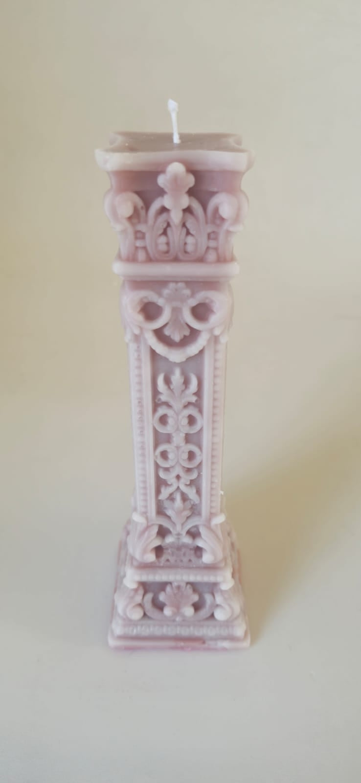 Candle 6 - Dirty Pink 20cm