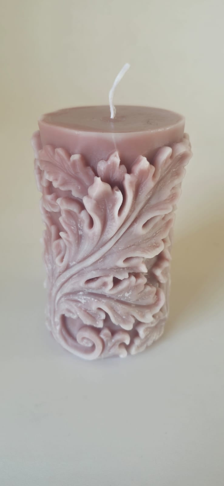 Candle 2 - Dirty Pink 14cm