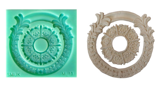 Multiple Silicone Mould - ( M_13 ) 10cm x 9cm x 1cm
