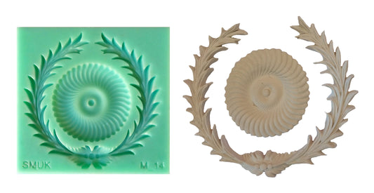Multiple Silicone Mould - ( M_14 ) 10cm x 9cm x 1cm
