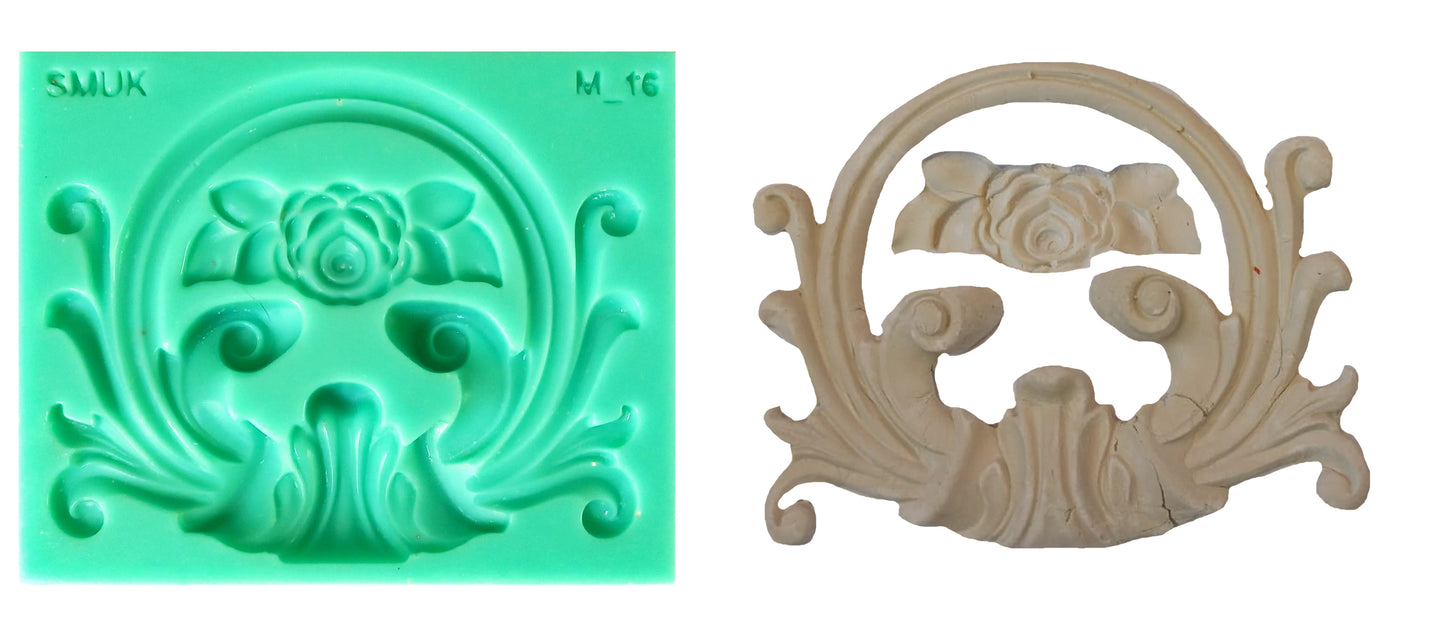 Multiple Silicone Mould - ( M_16 ) 12cm x 10cm x 1.6cm