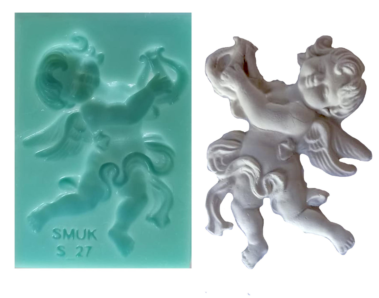 Single Silicone Mould - (S_27) 7cm x 10cm x 1.5cm