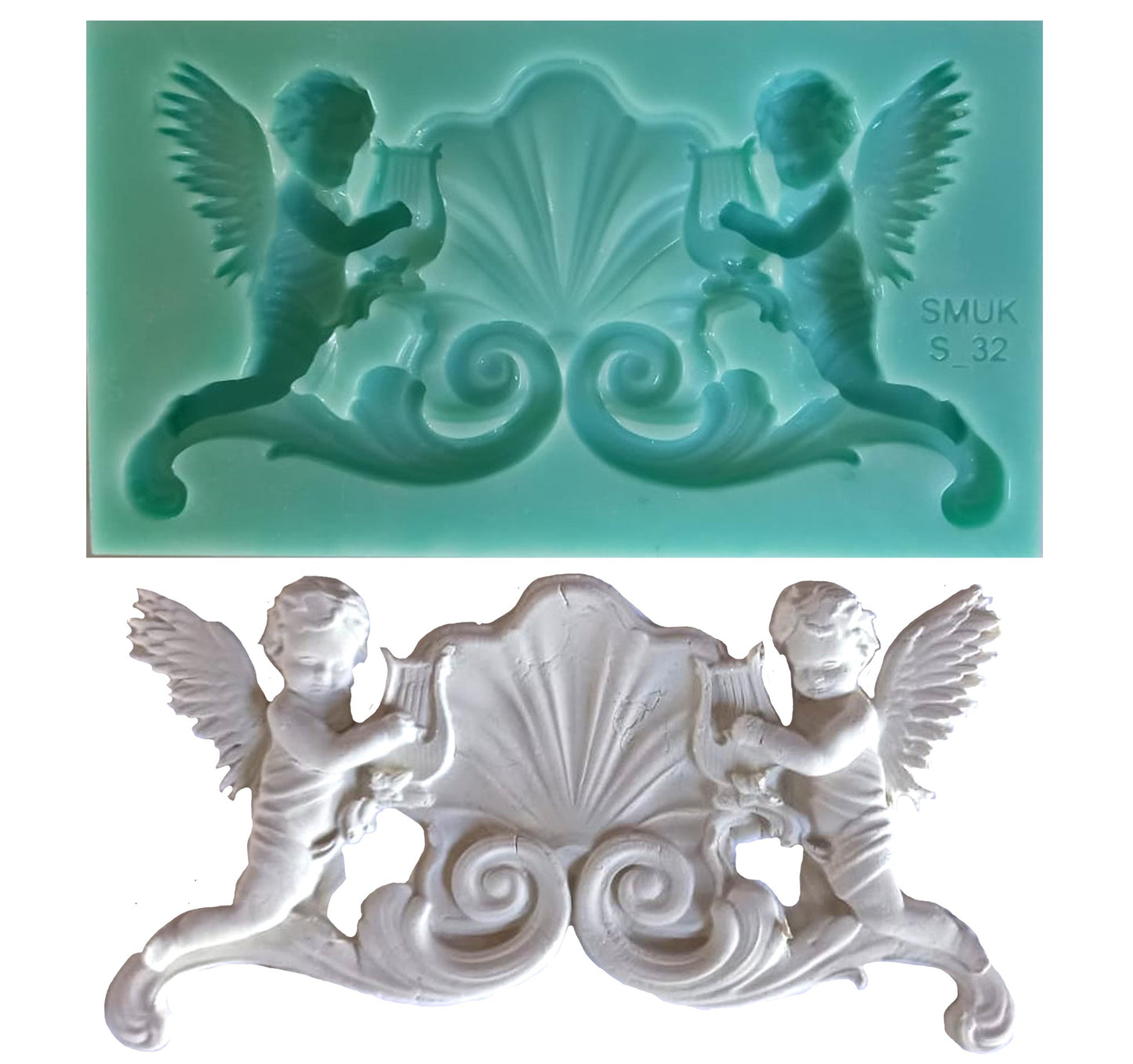 Single Silicone Mould - (S_32) 16cm x 10cm x 2cm