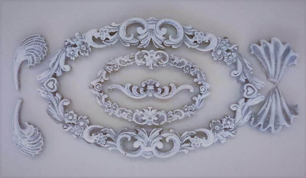 Frame Silicone Mould (F_01) 17cm x 10cm x 1cm