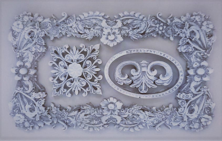 Frame Silicone Mould (F_02) 17cm x 10cm x 1cm