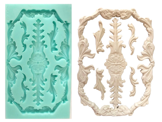 Frame Silicone Mould (F_03) 17cm x 10cm x 1cm