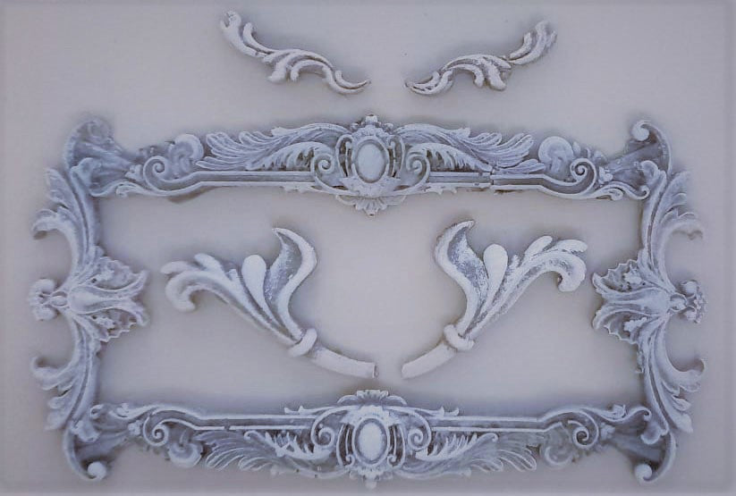 Frame Silicone Mould (F_04) 17cm x 10cm x 1cm